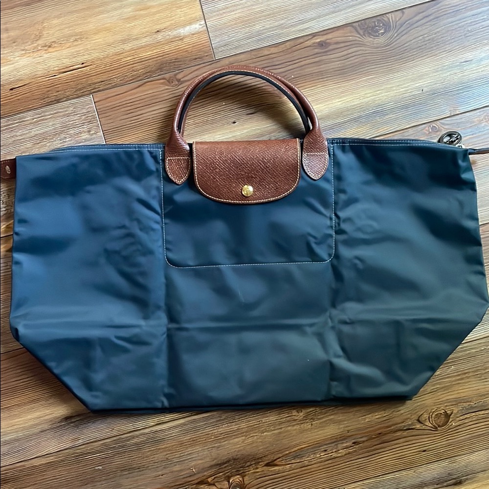 Longchamp Le Pliage Navy Blue Travel Bag